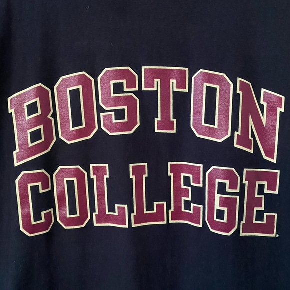 CHAMPION • Boston College Crew Neck Tee Shirt size Medium - Picture 6 of 7